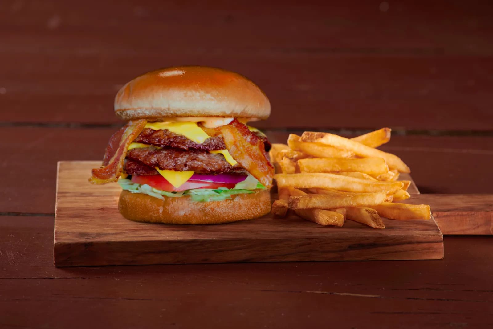 Bob's Bacon Cheeseburger - Double or Triple