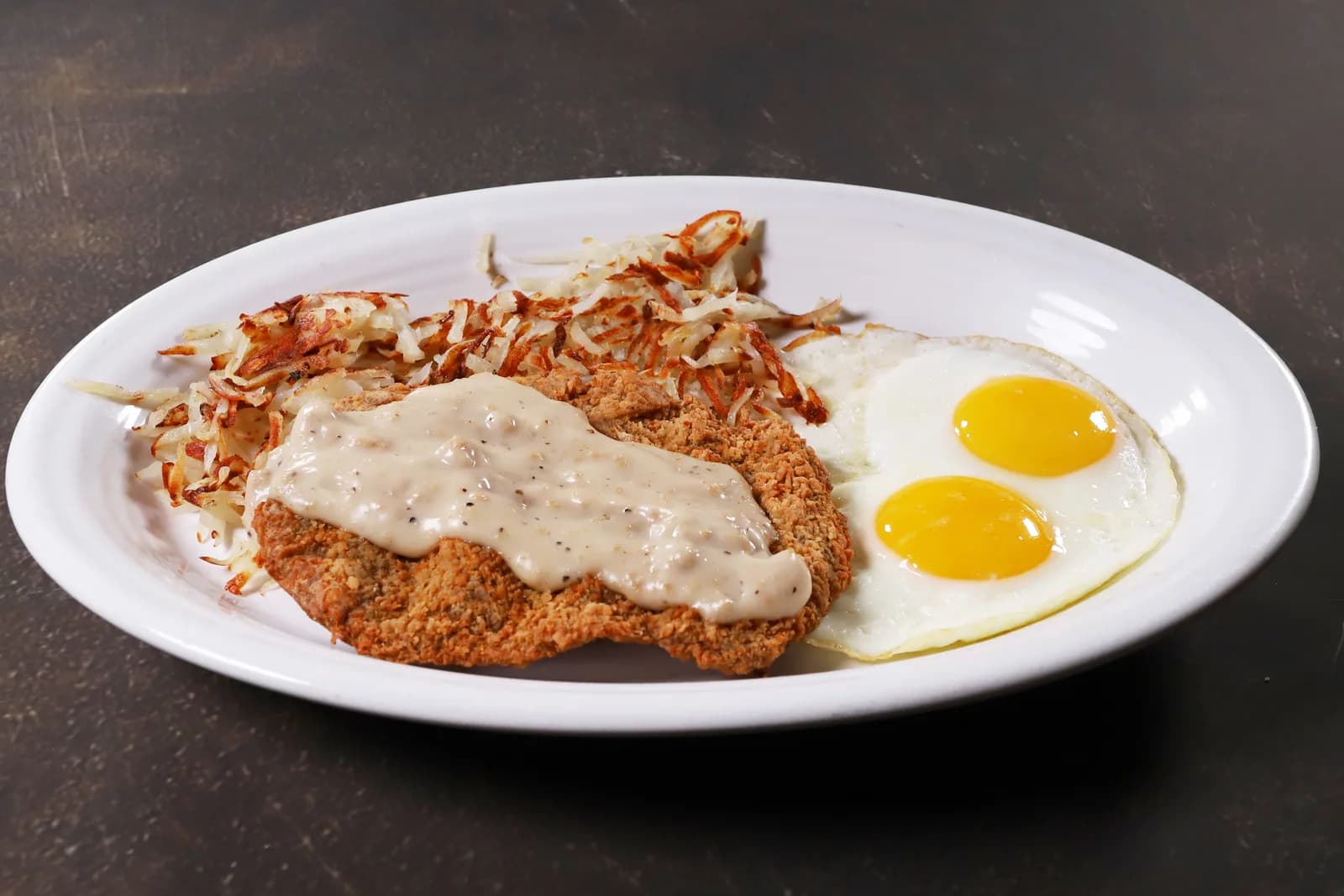 Country Fried Steak & Eggs
