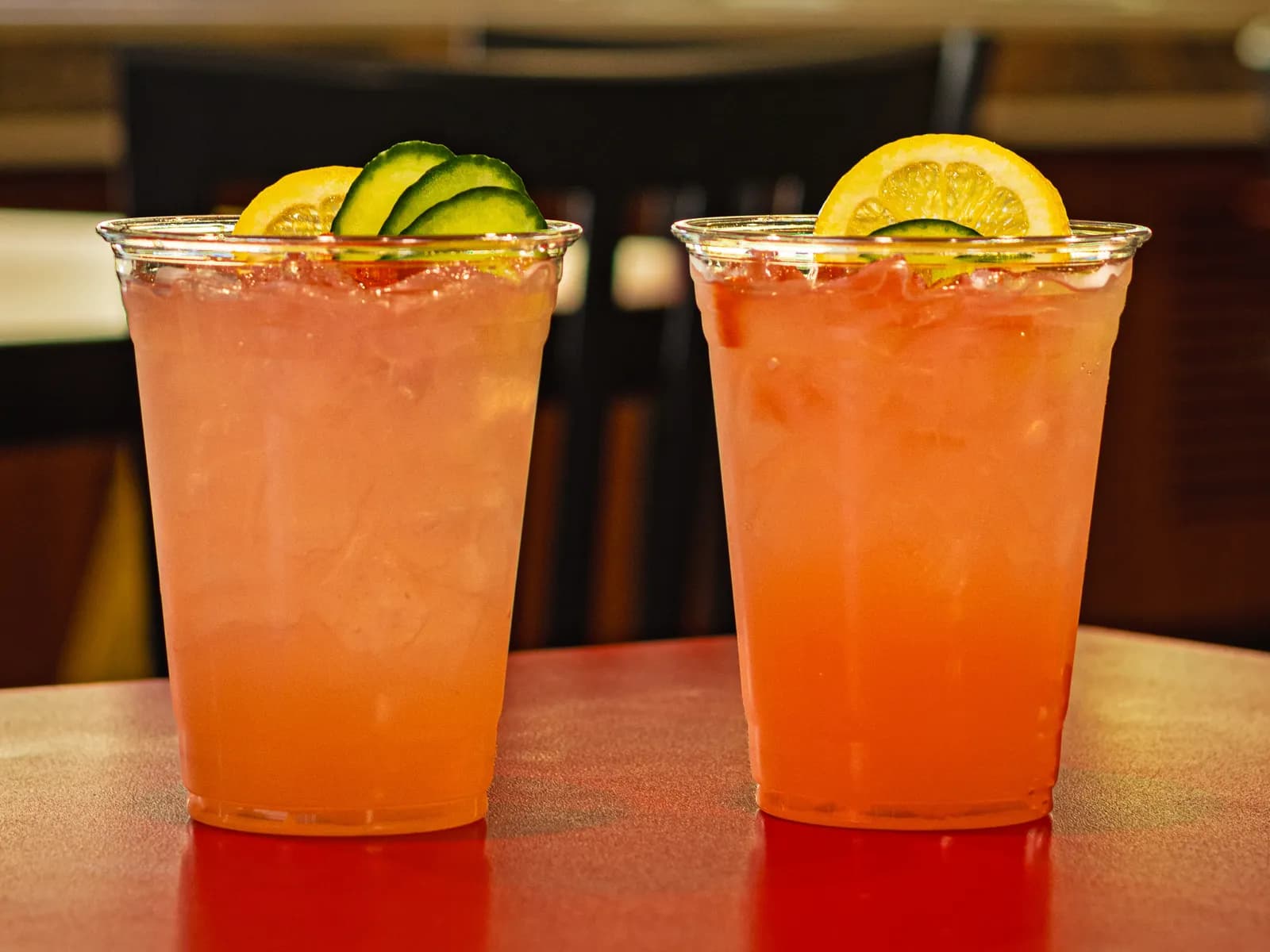 Cucumber Watermelon Shaken Lemonade