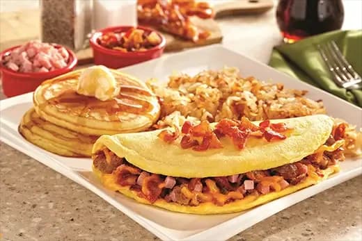 Meat Lovers Omelette