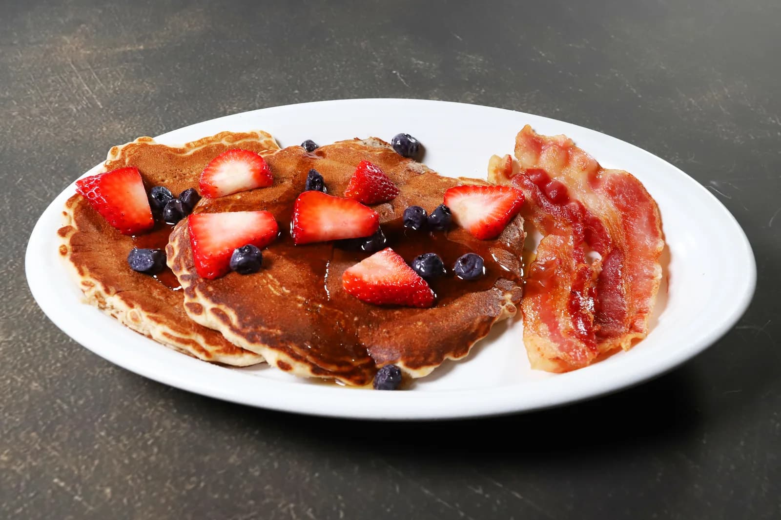Multigrain Hotcakes & Meat