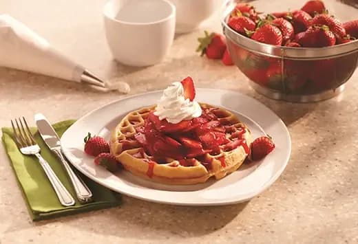 Strawberry Waffle
