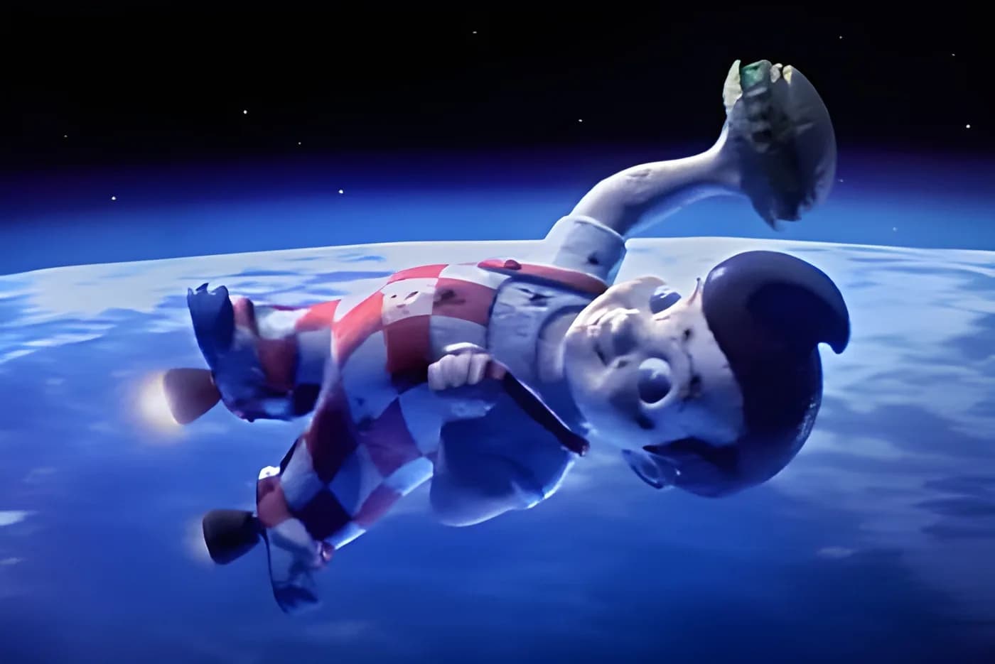 A playful nod to Big Boy's 1997 cameo in Austin Powers.