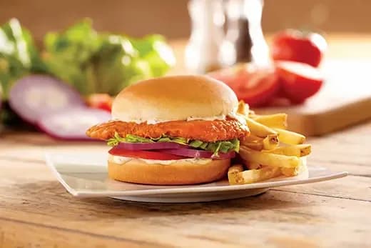 Buffalo Ranch Fried Chicken Sandwich