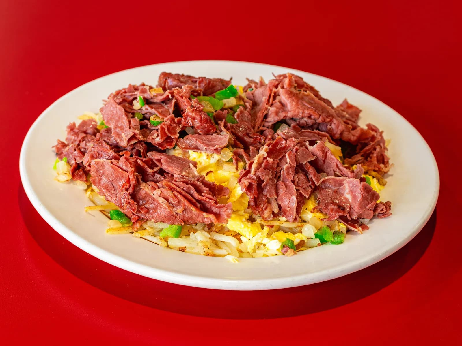 Corned Beef Scramble