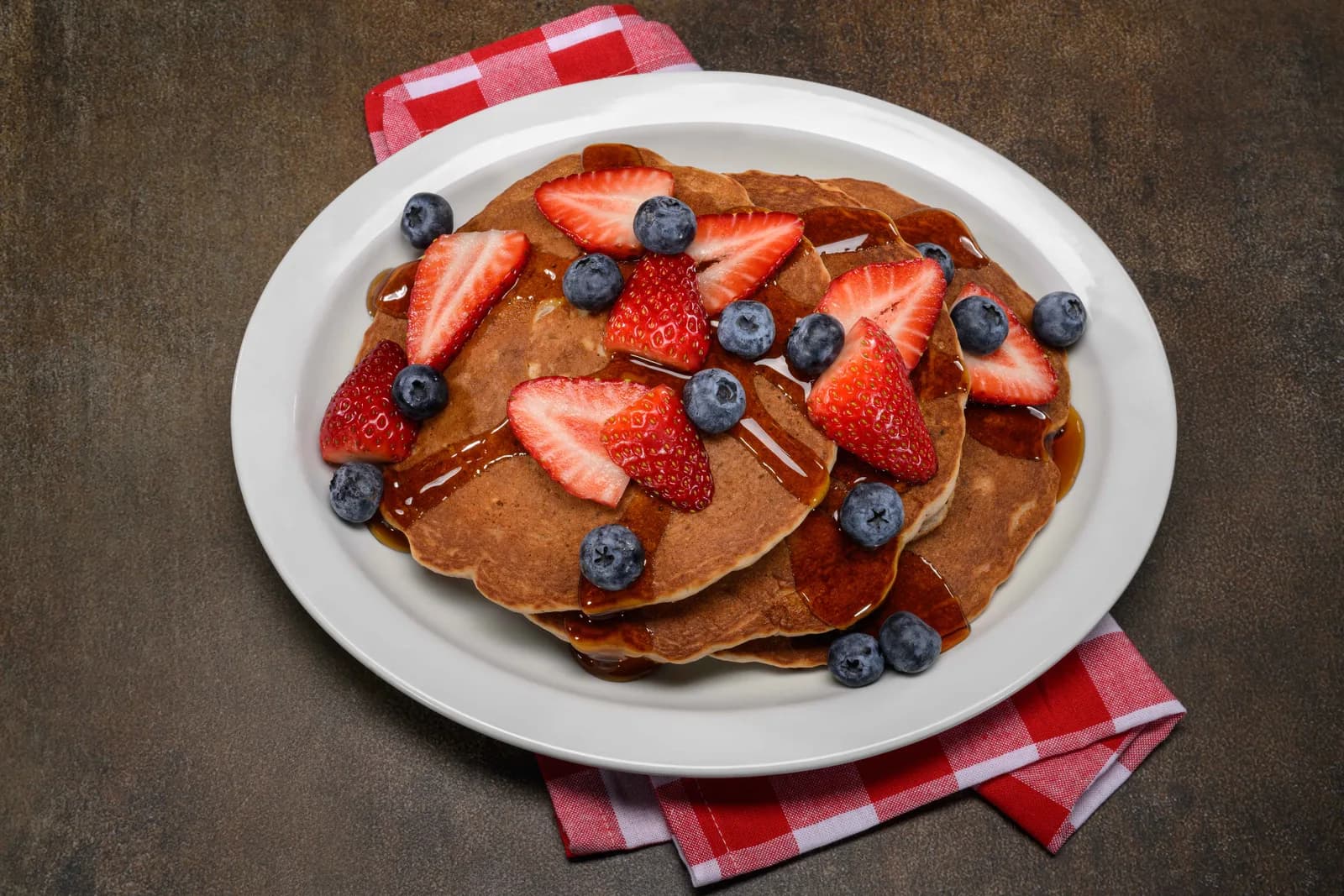 Very Berry Multigrain Hotcakes