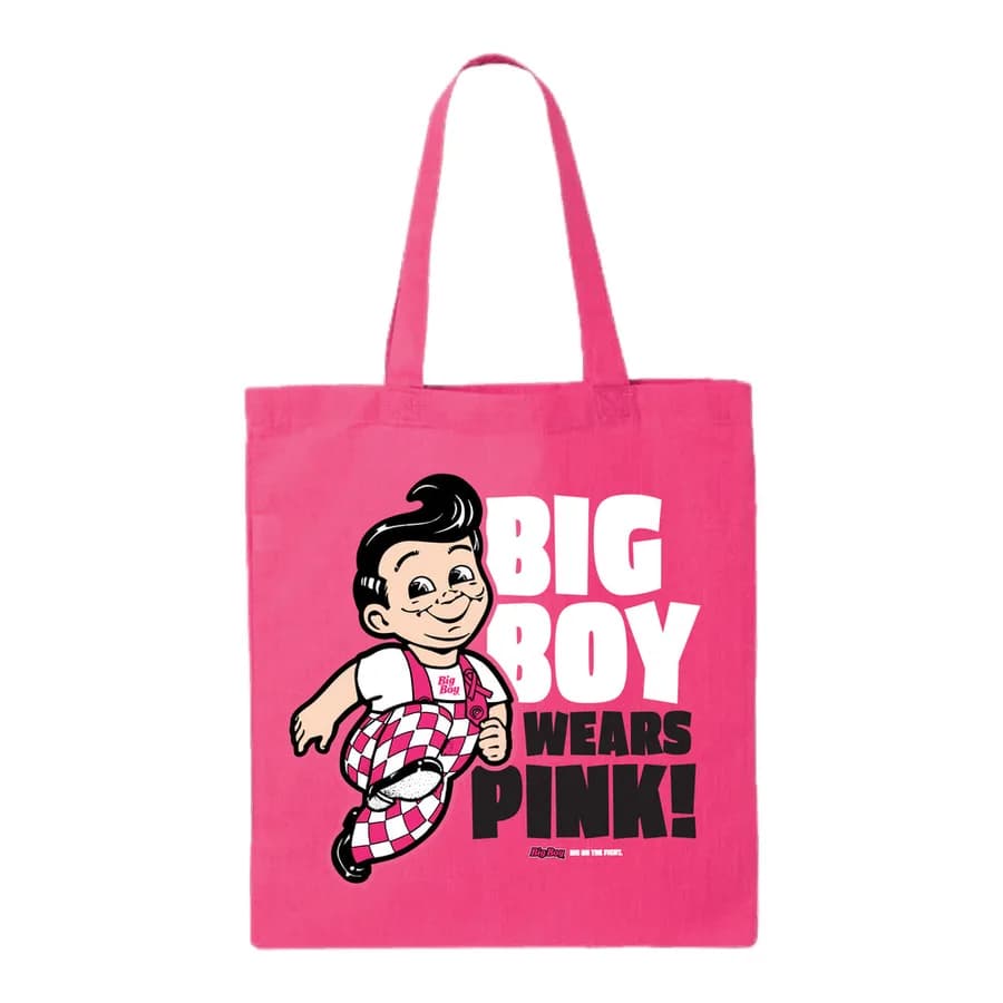 Big Boy PINK Tote